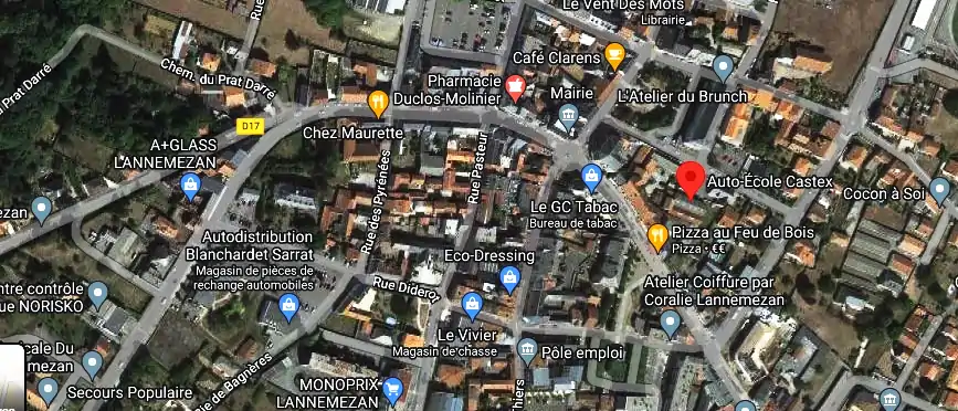 Permis auto Ecole à Lannemezan