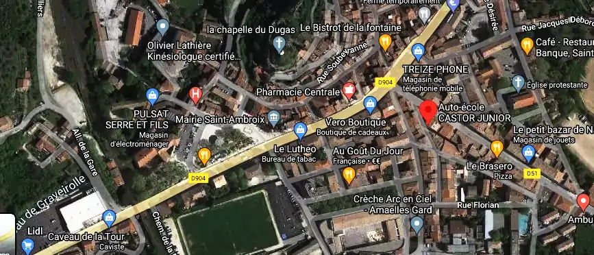 Permis auto Ecole à Saint-Ambroix