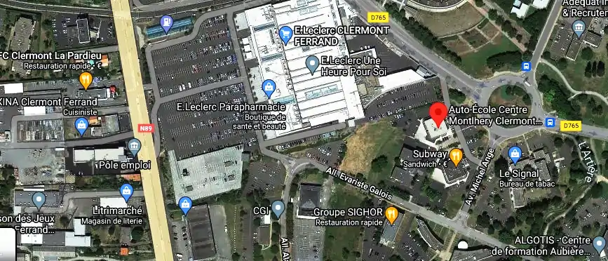 Permis auto Ecole à Clermont-Ferrand