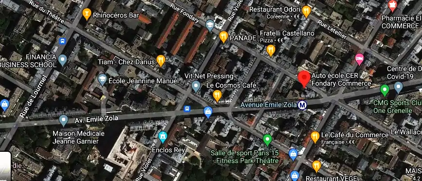 Permis auto Ecole à Paris