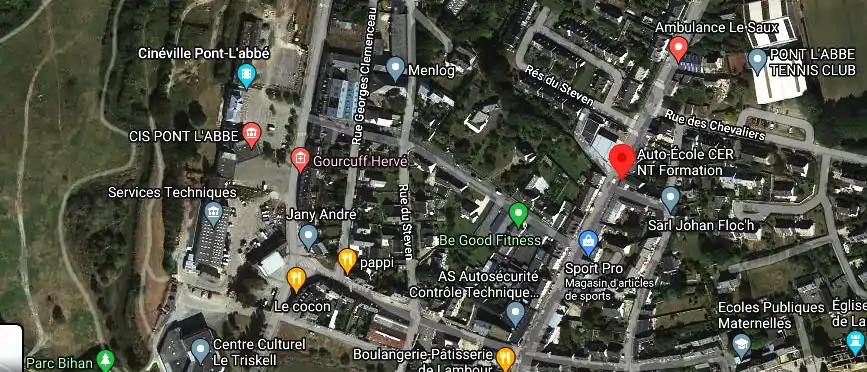 Permis auto Ecole à Pont-l'Abbé