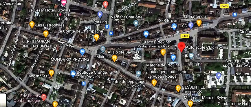 Permis auto Ecole à Provins