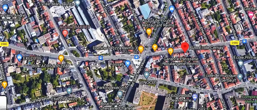 Permis auto Ecole à Reims