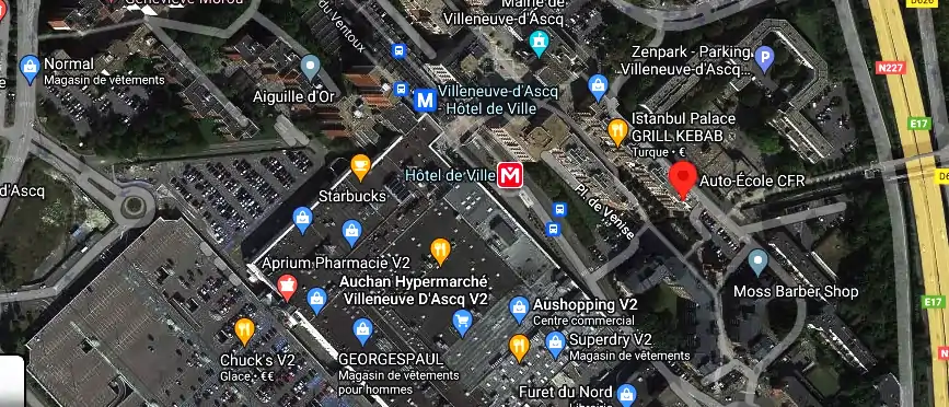 Permis auto Ecole à Villeneuve-d'Ascq