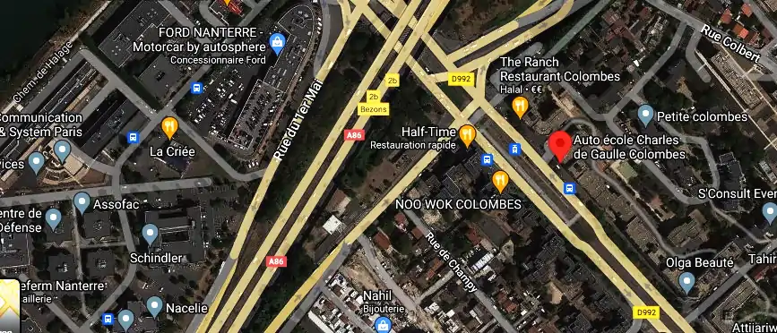 Permis auto Ecole à Colombes