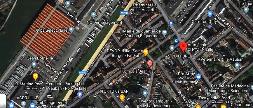 Permis auto Ecole à Lille