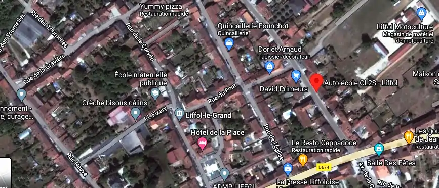 Permis auto Ecole à Liffol-le-Grand