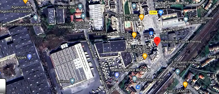 Permis auto Ecole à Louvres