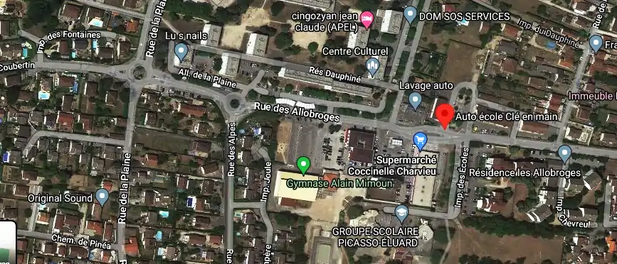 Permis auto Ecole à Charvieu-Chavagneux