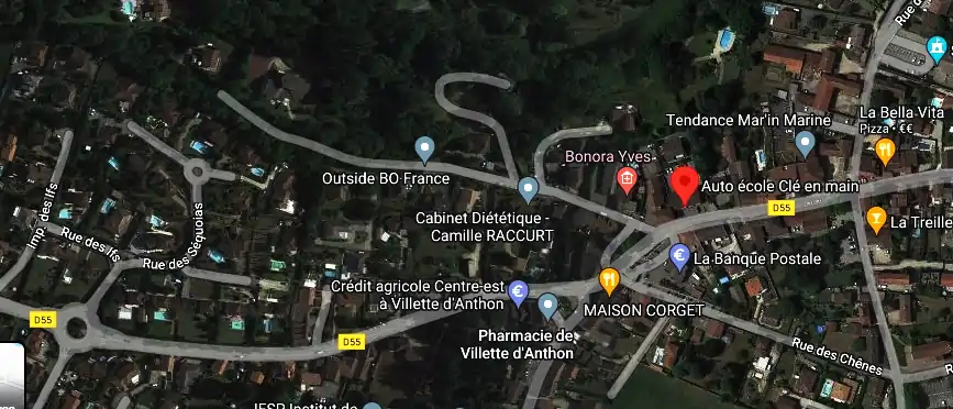 Permis auto Ecole à Villette-d'Anthon