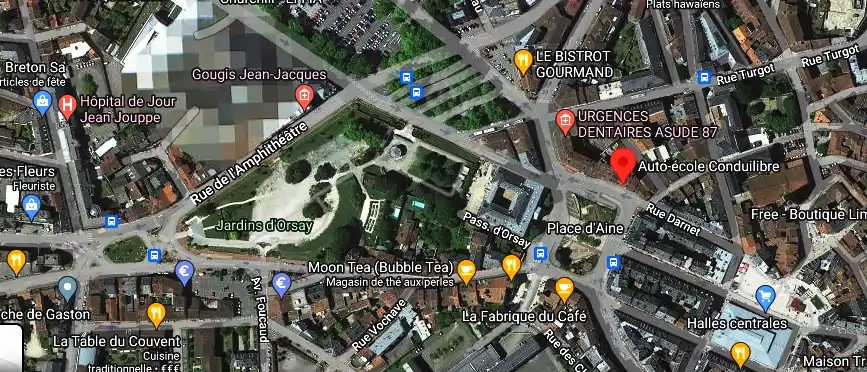 Permis auto Ecole à Limoges