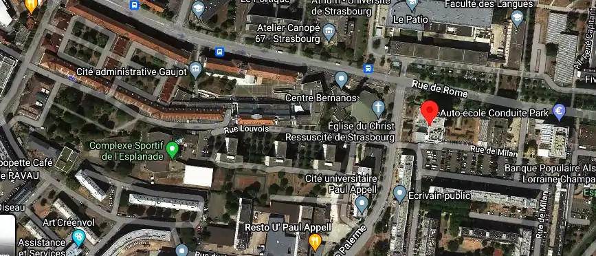 Permis auto Ecole à Strasbourg