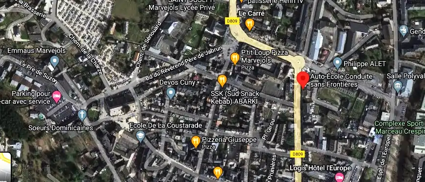 Permis auto Ecole à Marvejols