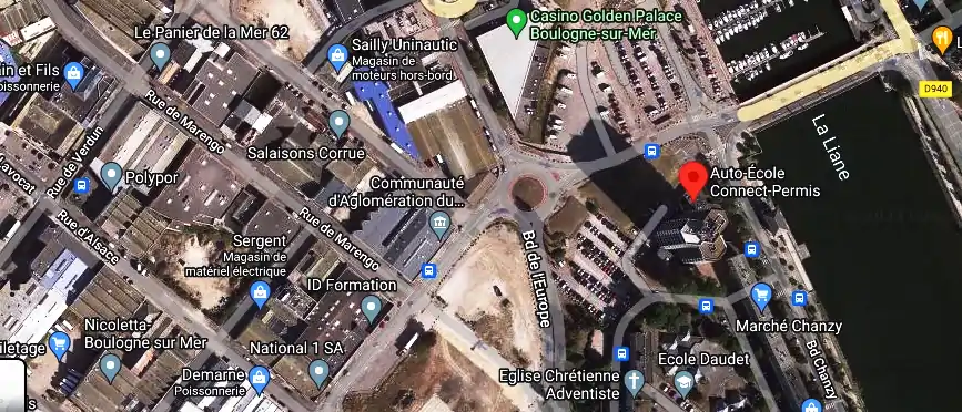 Permis auto Ecole à Boulogne-sur-Mer