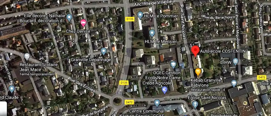 Permis auto Ecole à Granville