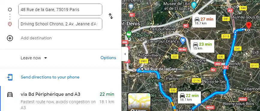 Permis auto Ecole à Parempuyre