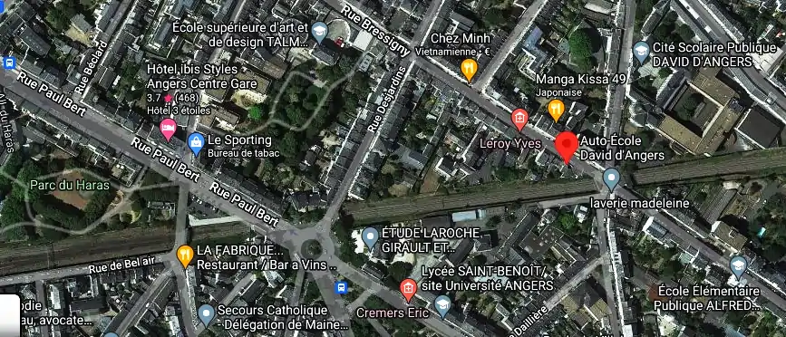 Permis auto Ecole à Angers