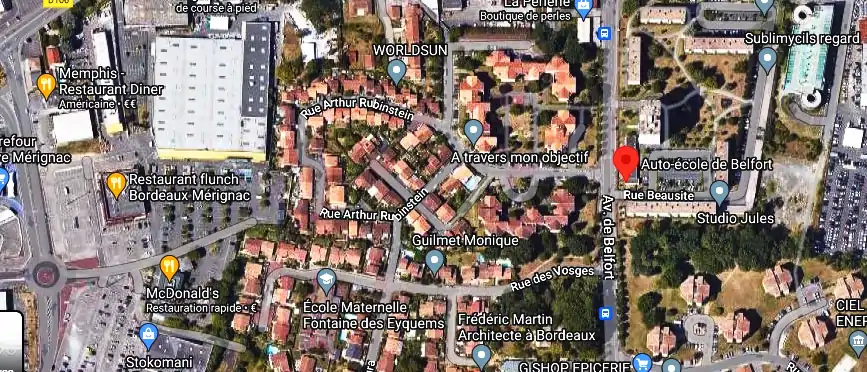 Permis auto Ecole à Mérignac