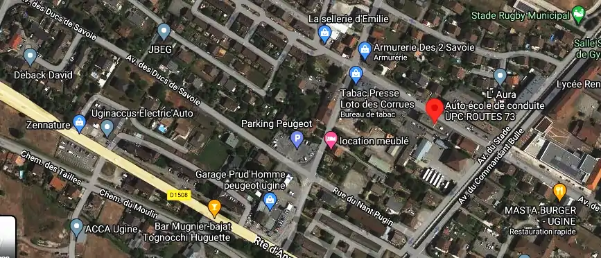 Permis auto Ecole à Ugine