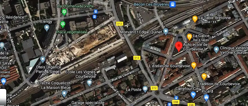 Permis auto Ecole à Courbevoie