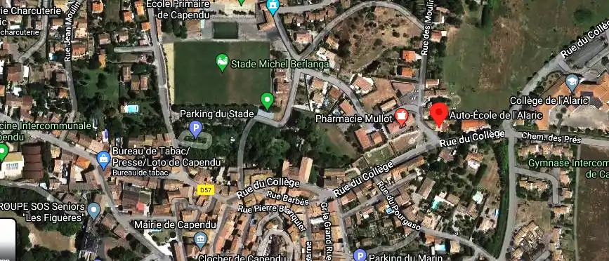 Permis auto Ecole à Capendu