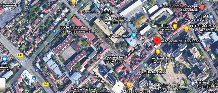 Permis auto Ecole à Argenteuil