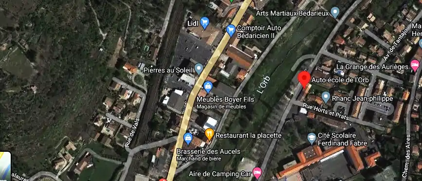 Permis auto Ecole à Bédarieux