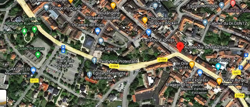 Permis auto Ecole à Saverne