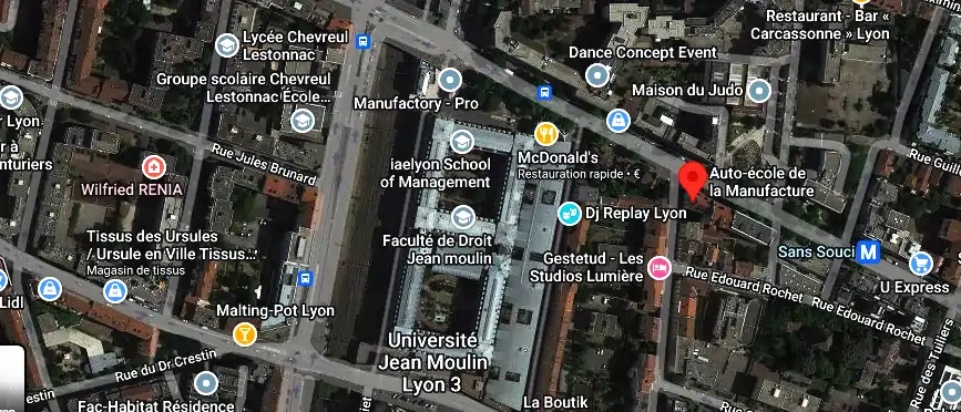 Permis auto Ecole à Lyon