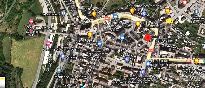 Permis auto Ecole à La Mure