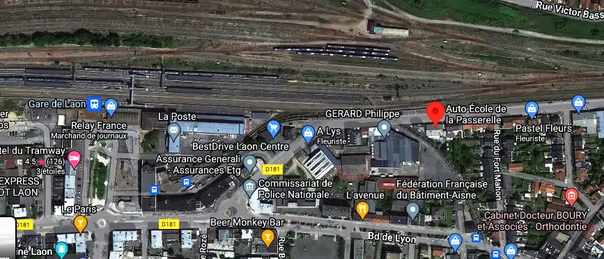 Permis auto Ecole à Laon