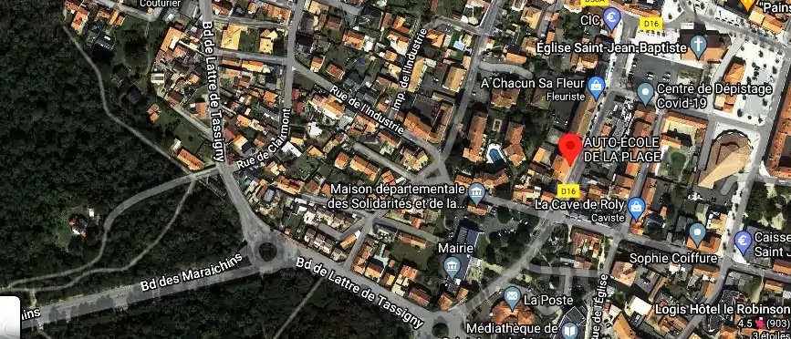 Permis auto Ecole à Saint-Jean-de-Monts