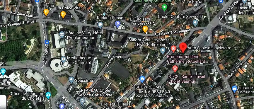 Permis auto Ecole à Cholet