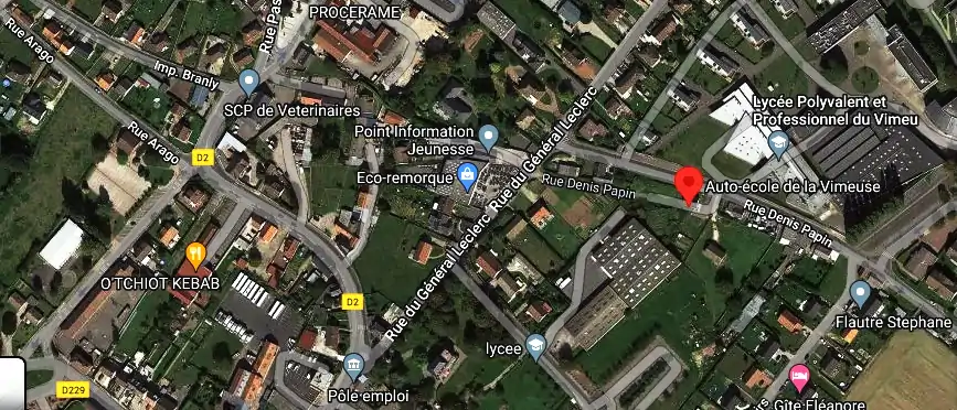 Permis auto Ecole à Friville-Escarbotin