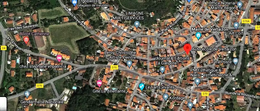 Permis auto Ecole à Vertaizon