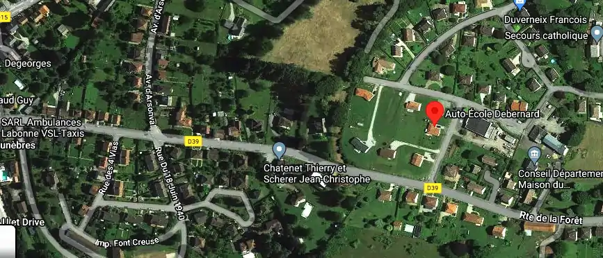 Permis auto Ecole à Châteauneuf-la-Forêt