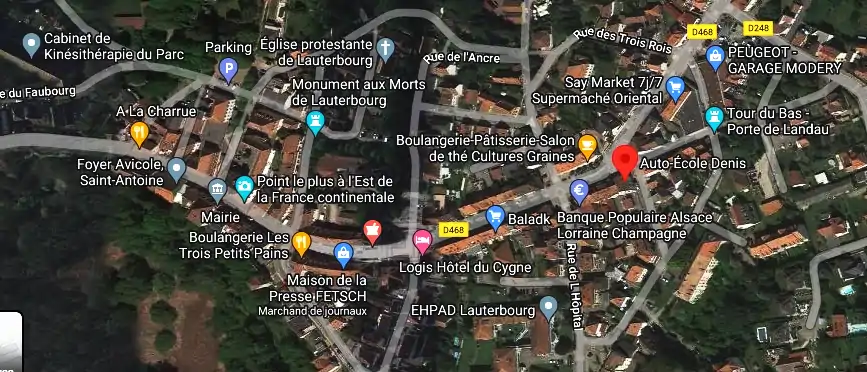 Permis auto Ecole à Lauterbourg