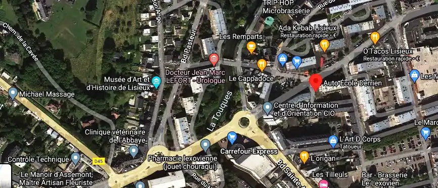 Permis auto Ecole à Lisieux