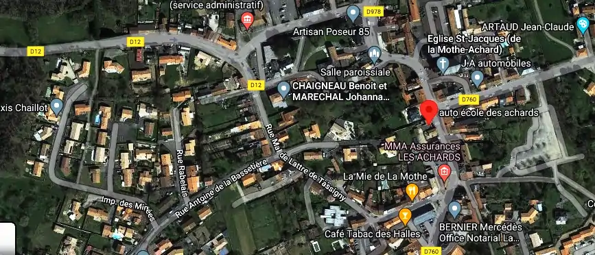 Permis auto Ecole à Les Achards