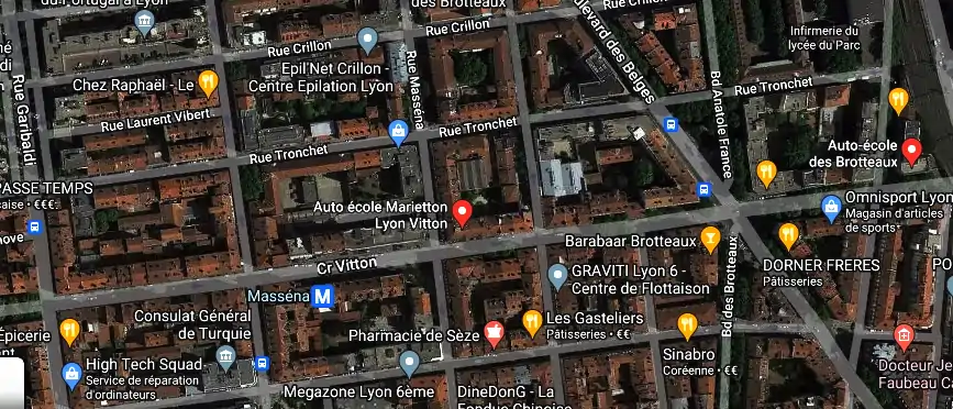 Permis auto Ecole à Lyon