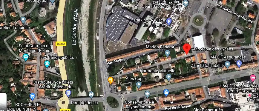 Permis auto Ecole à Alès