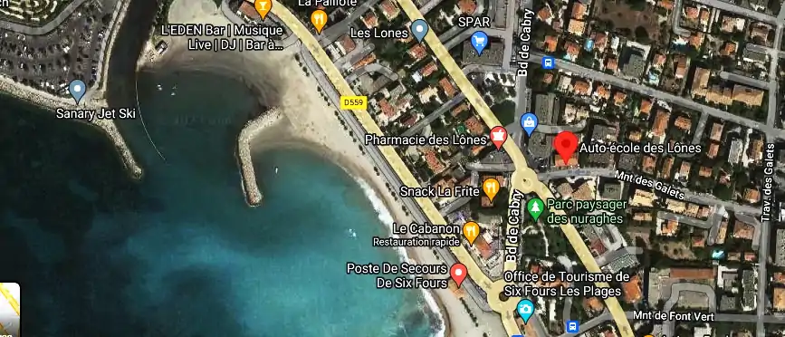 Permis auto Ecole à Six-Fours-les-Plages