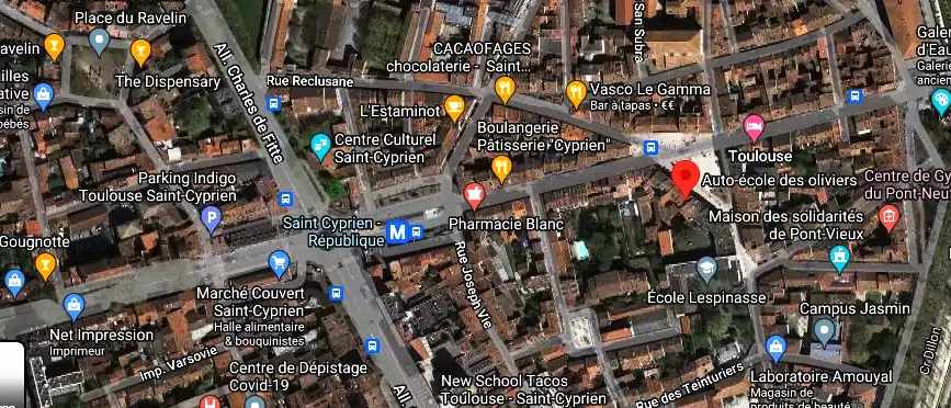 Permis auto Ecole à Toulouse