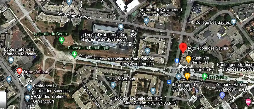 Permis auto Ecole à Guyancourt