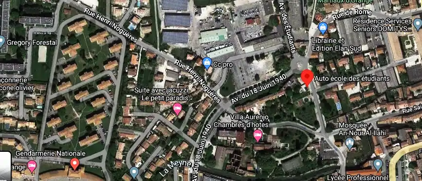 Permis auto Ecole à Orange