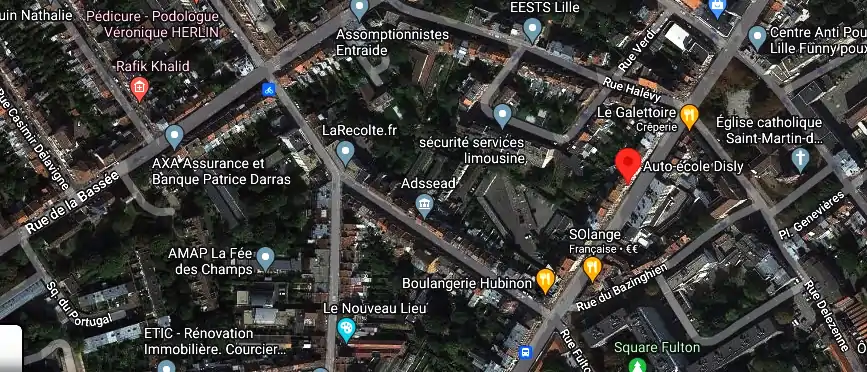 Permis auto Ecole à Lille