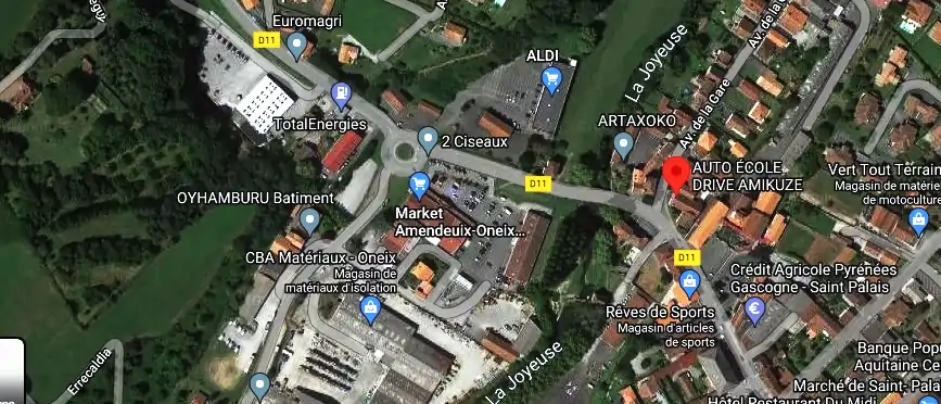 Permis auto Ecole à Saint-Palais