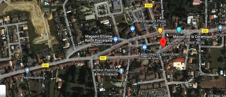 Permis auto Ecole à Saint-Uze