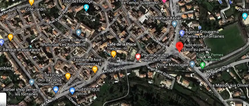 Permis auto Ecole à Pernes-les-Fontaines