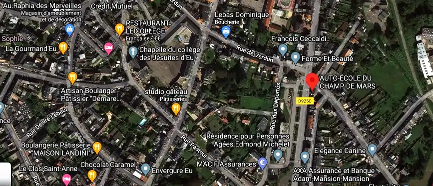 Permis auto Ecole à Eu